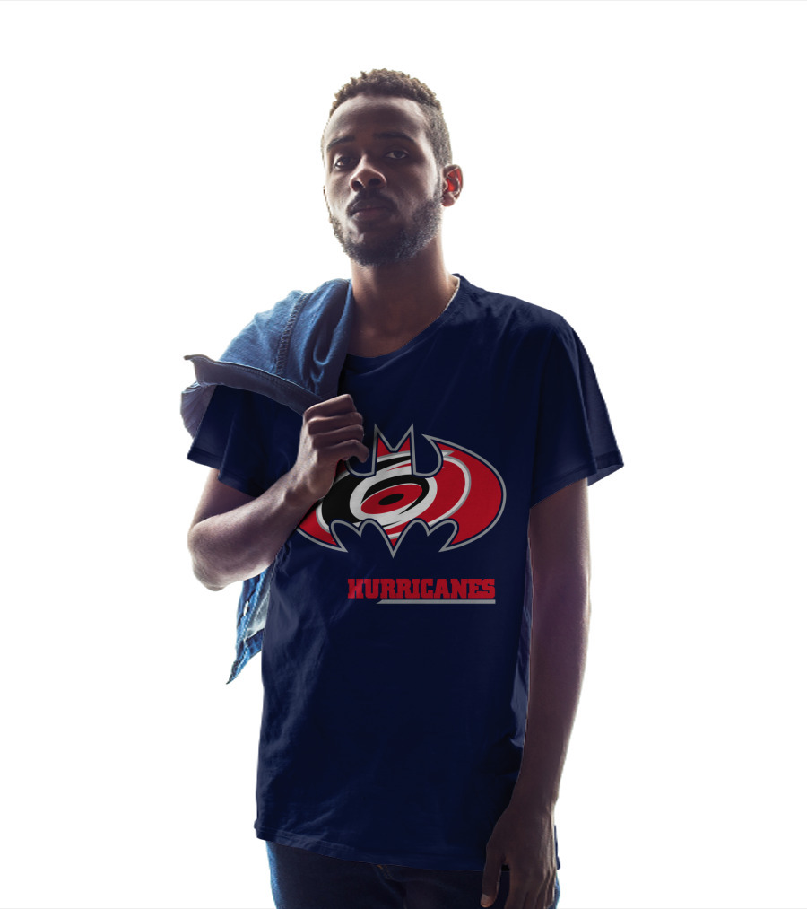 Carolina Hurricanes Batman Logo Hurricanes T-Shirt
