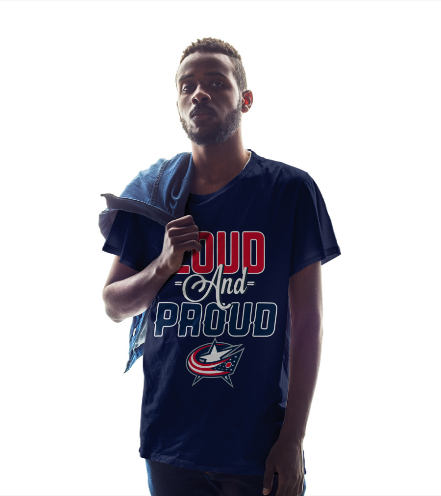 Loud And Proud Columbus Blue Jackets T-Shirt