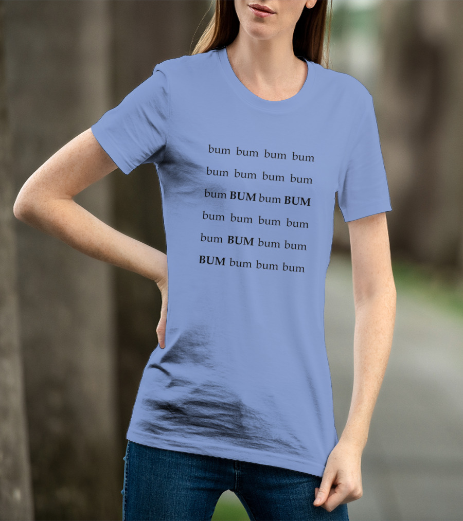 All The Single Ladies Bum Bum Bum T-Shirt