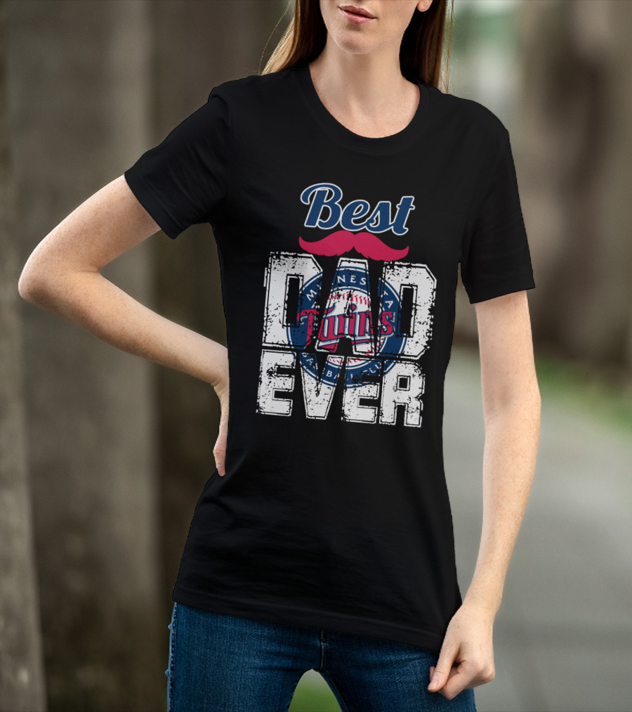 Best Minnesota Twins Dad Ever T-Shirt