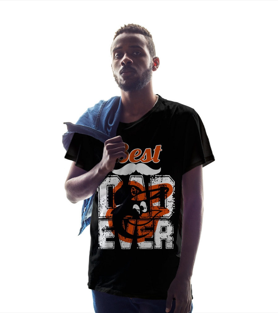 Best Dad Ever Orioles T-Shirt