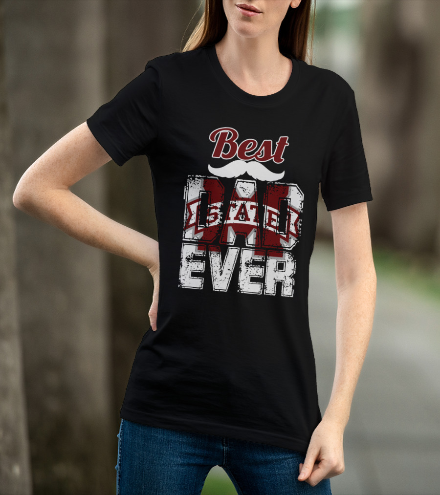 Best Mississippi State Bulldogs Dad Ever T-Shirt