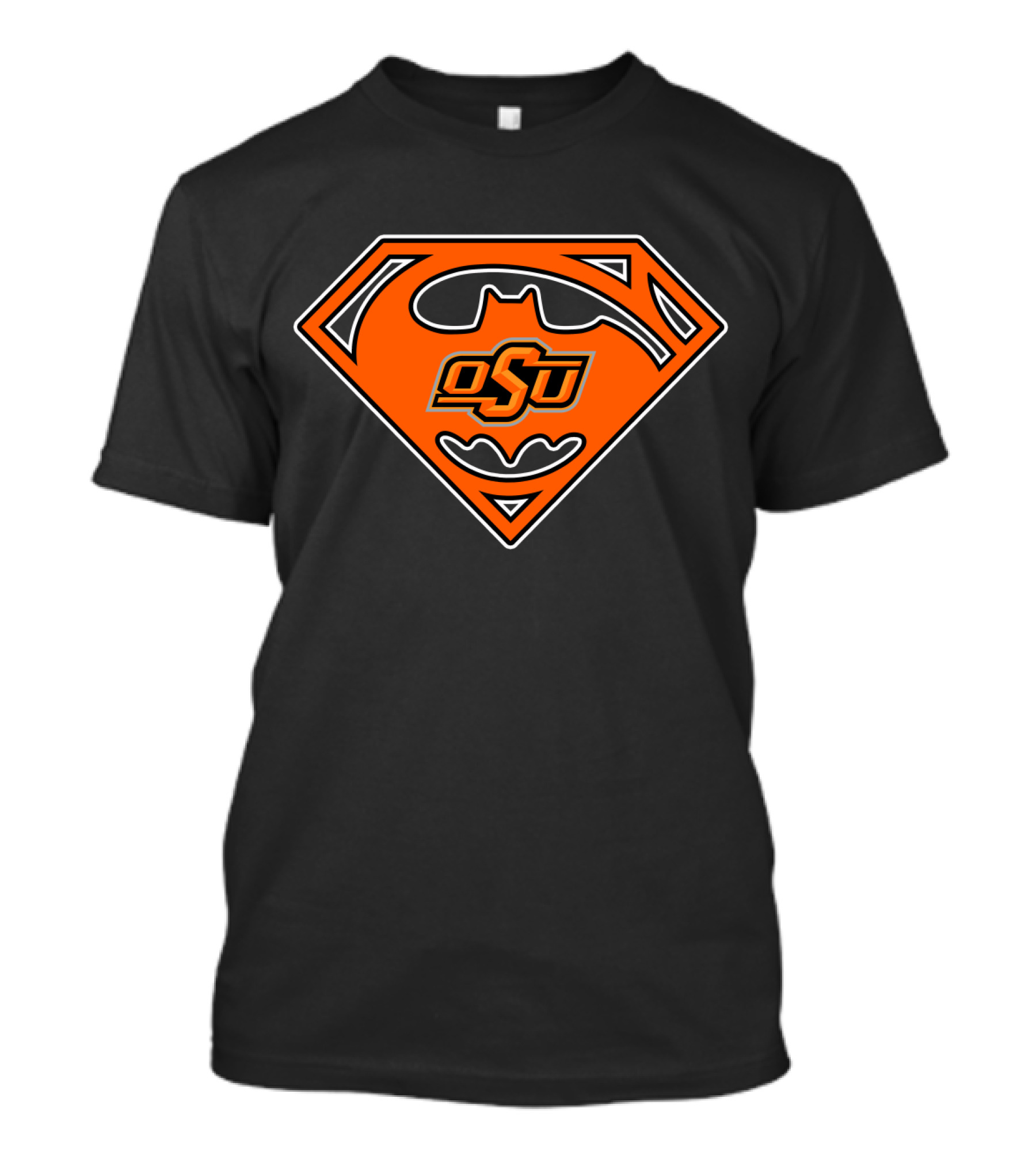 Osu Oklahoma State Cowboys Superhero Logo 38 T-Shirt