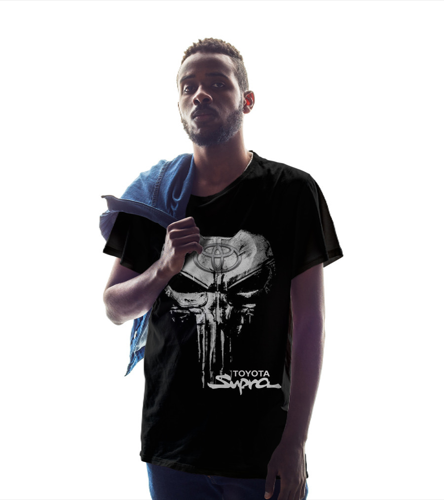 Toyota Supra Punisher Skull T-Shirt