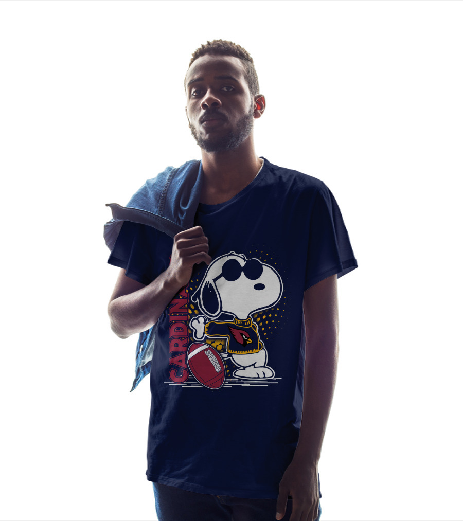 Cardinals Snoopy Arizona Football T-Shirt