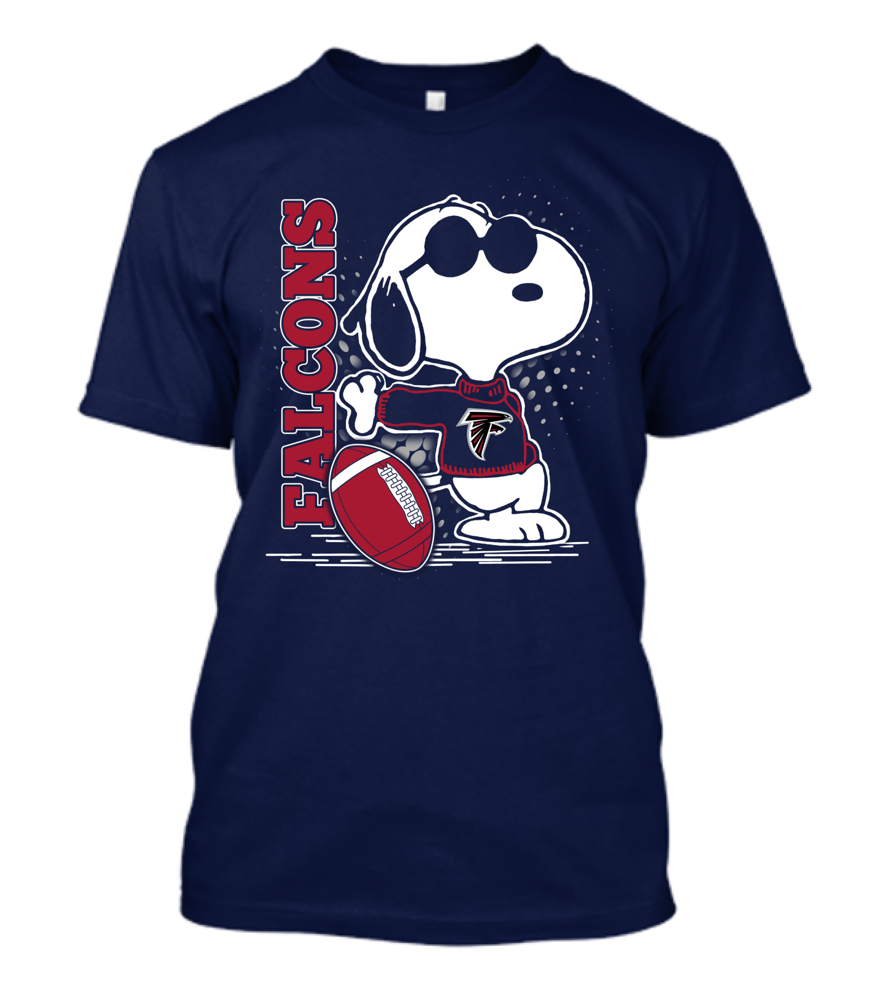Atlanta Falcons Snoopy Football Falcons T-Shirt