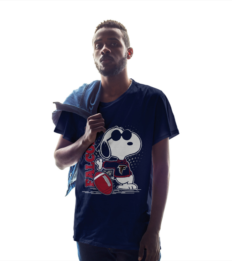Atlanta Falcons Snoopy Football Falcons T-Shirt