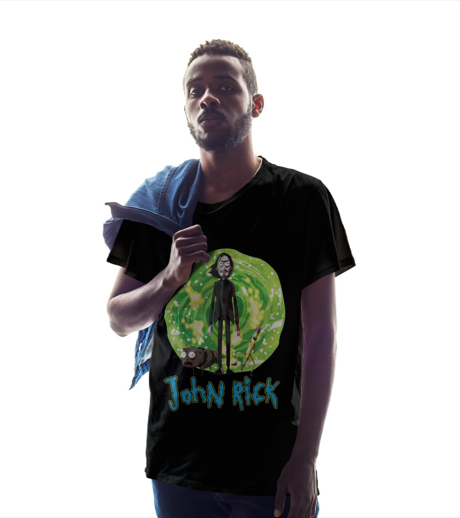 John Rick Portal Character Crossover T-Shirt