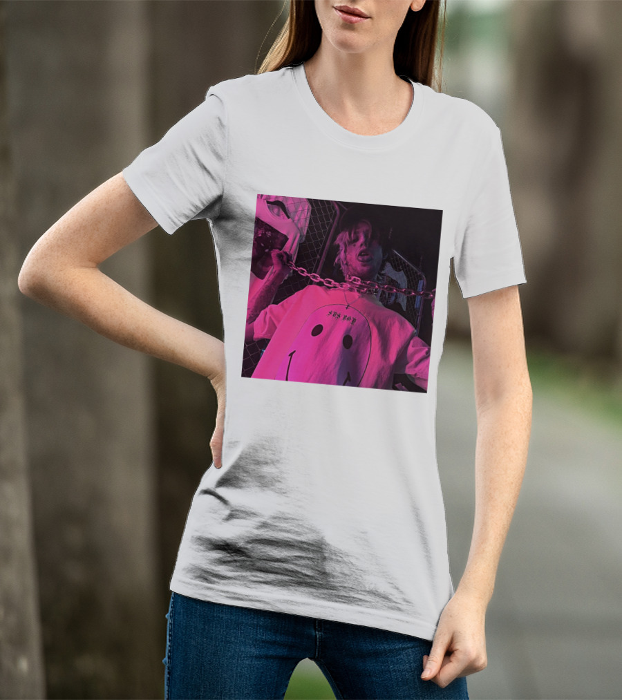 Sad Boy Lil Peep Merch Classique Chain Smiley T-Shirt