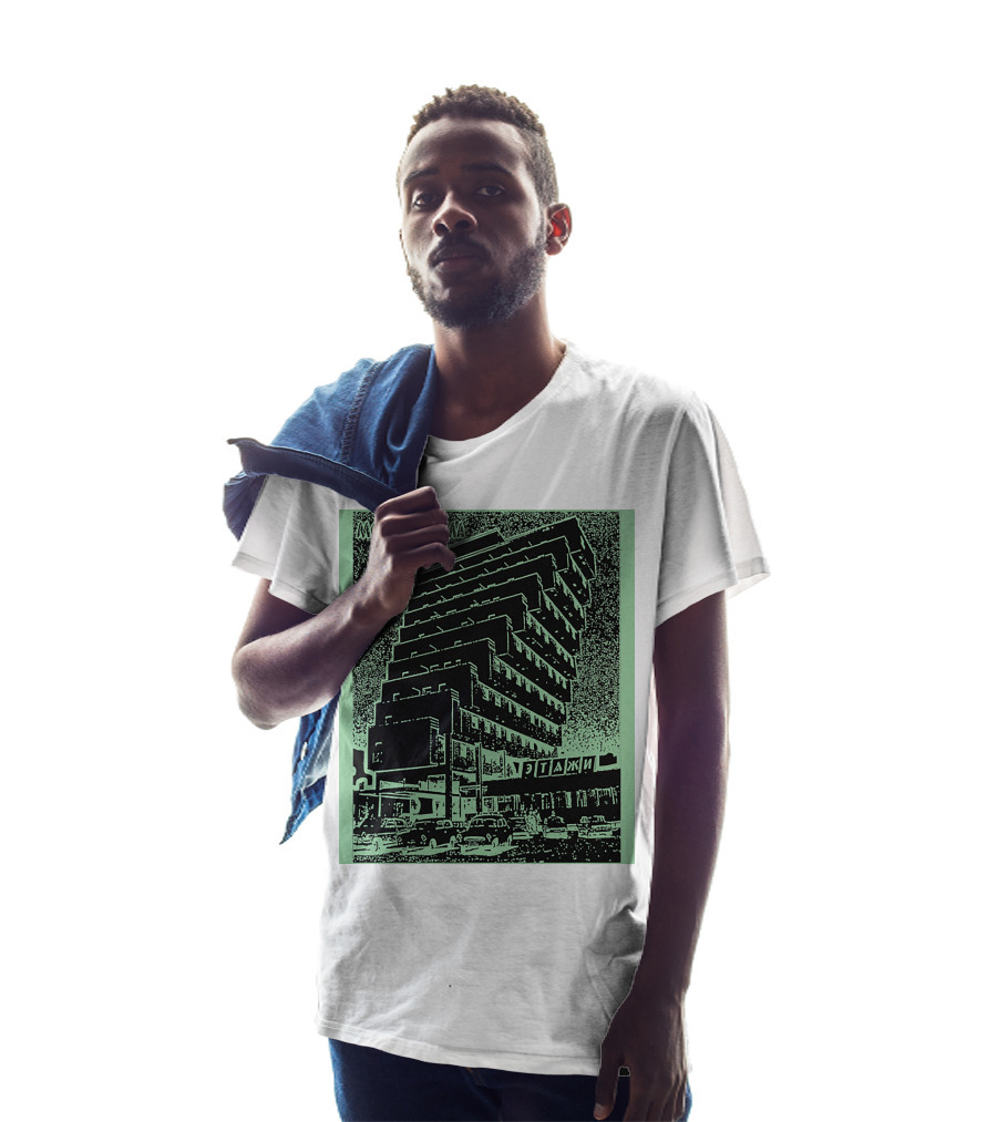 Molchat Doma Etazhi Album Cover Soviet Brutalism Architecture T-Shirt