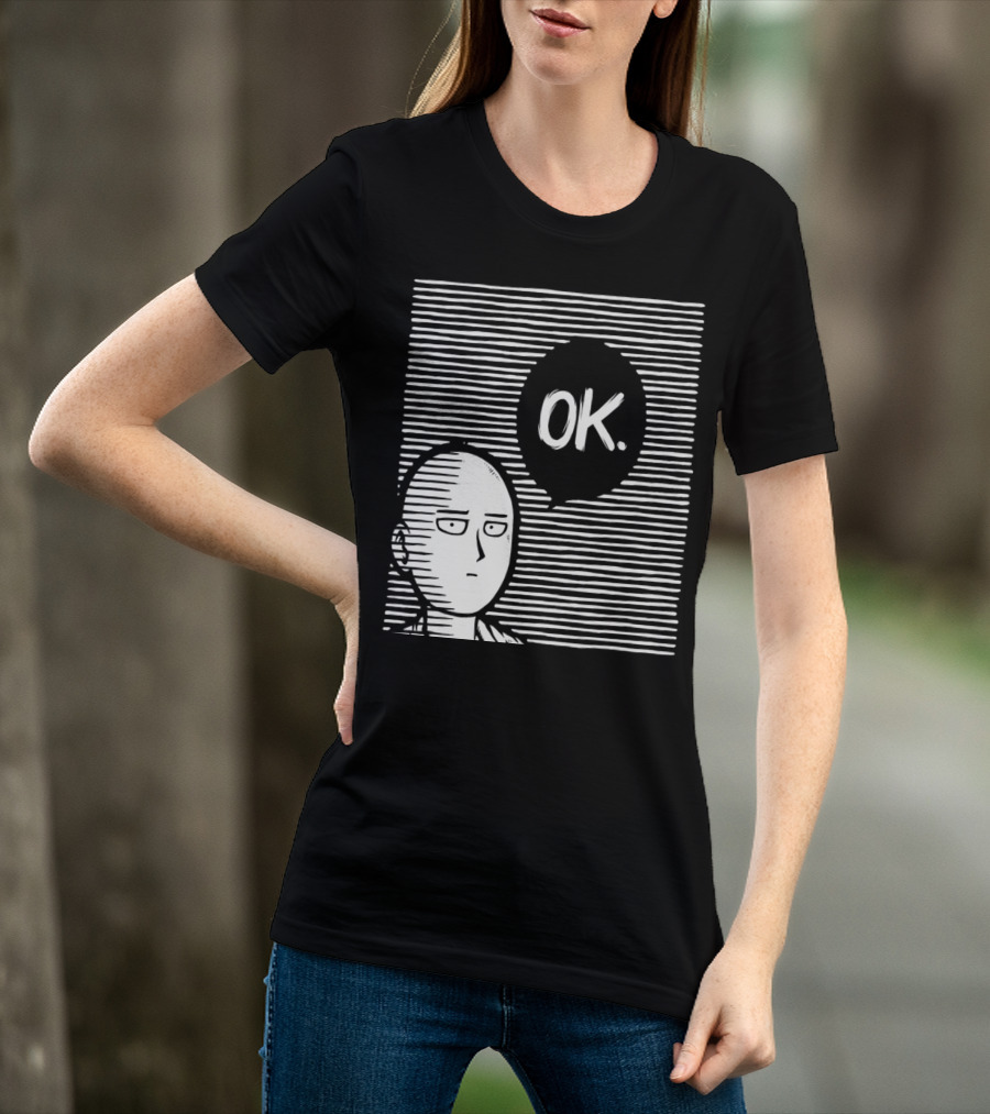 One Punch Man OK Comic T-Shirt