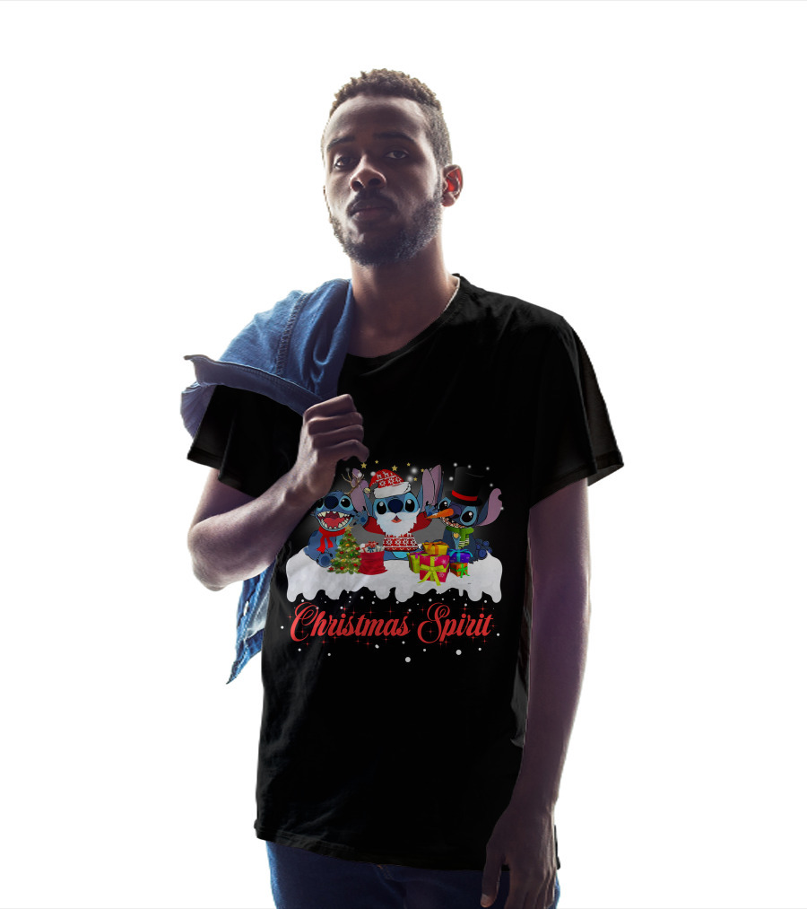 Christmas Spirit Stitch Premium GC818 T-Shirt