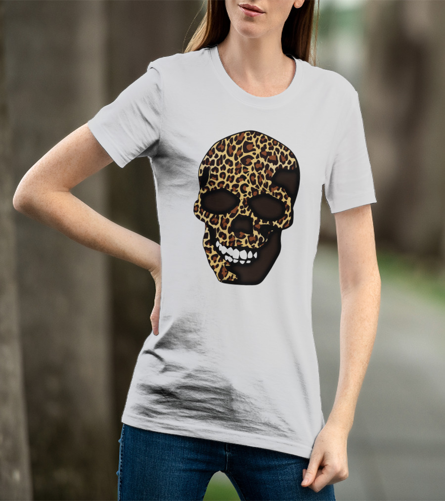 Skull Leopard T-Shirt