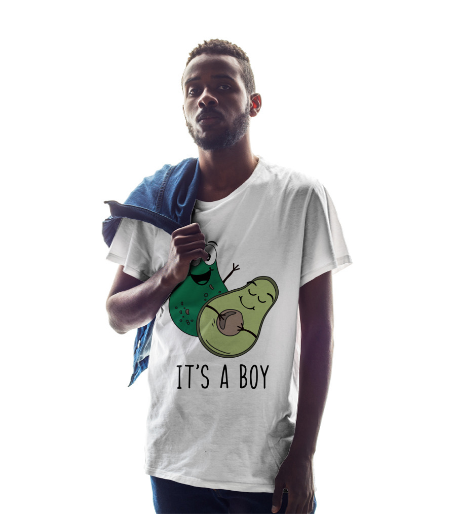 It's A Boy Avocado T-Shirt