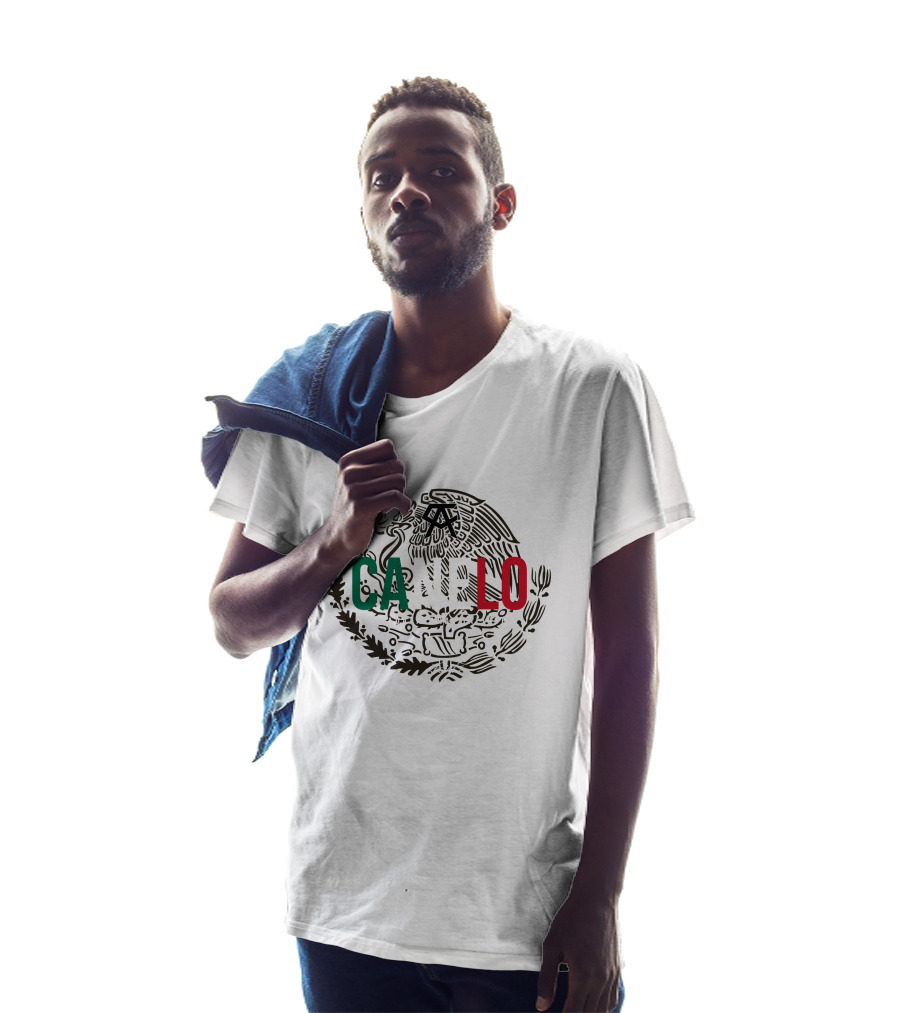 Canelo Alvarez Mexican Emblem Style CA Boxing T-Shirt