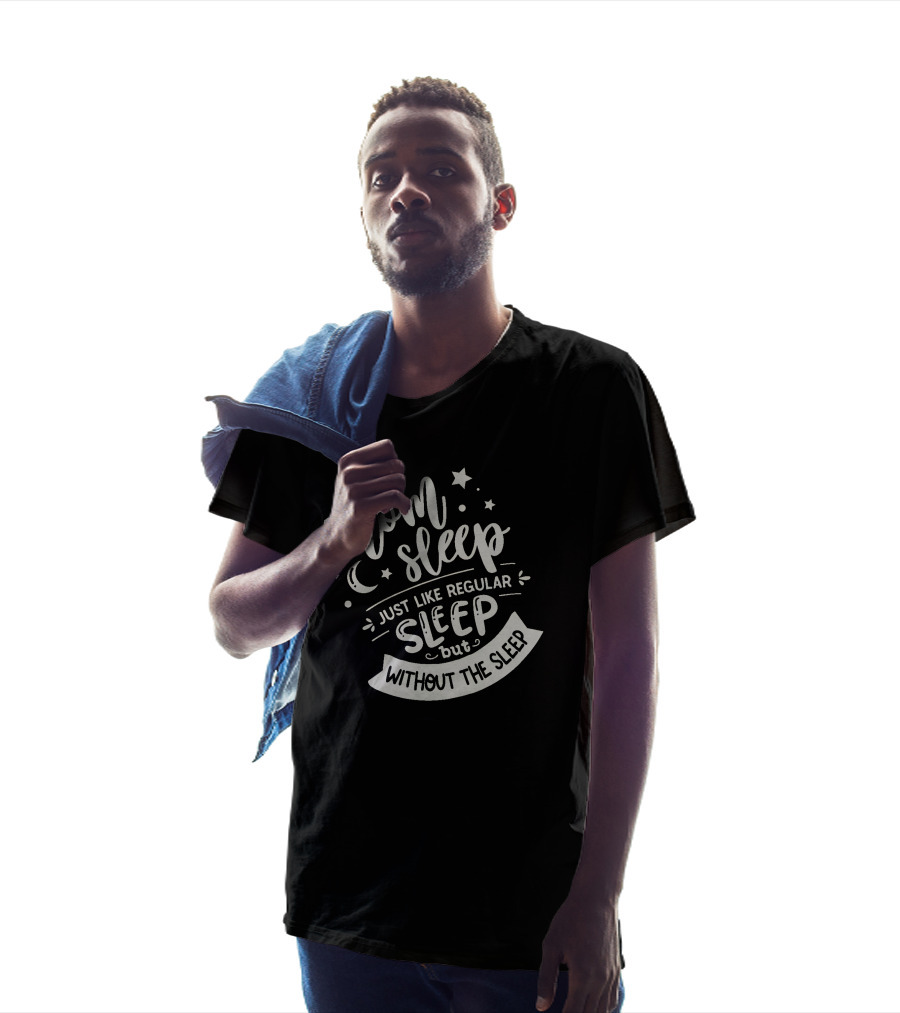 Mom Sleep Just Like Regular Sleep But Without The Sleep Stars And Moon T-Shirt