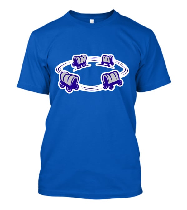 Circle The Wagons Buffalo Football Team Inspired Concept T-Shirt