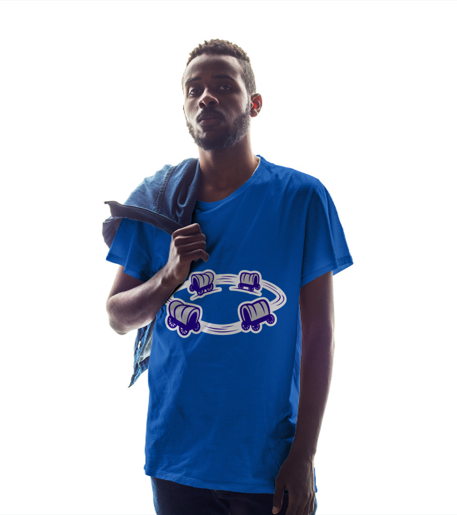 Circle The Wagons Buffalo Football Team Inspired Concept T-Shirt