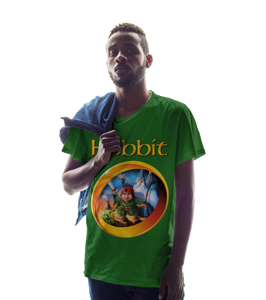 The Hobbit Gandalf Bilbo Baggins Adventure Ring T-Shirt