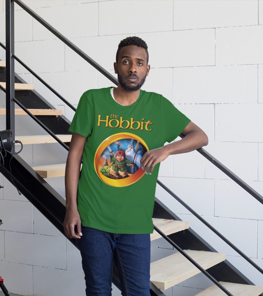 The Hobbit Gandalf Bilbo Baggins Adventure Ring T-Shirt