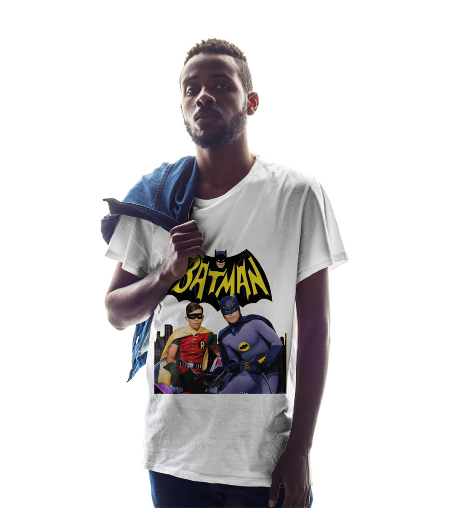Batman Robin Classic TV Series Duo T-Shirt