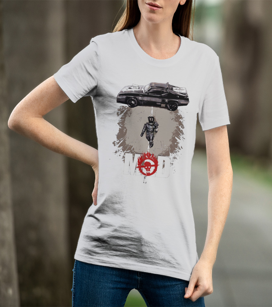 MDMX Mad Max Road Warrior Car Skull T-Shirt