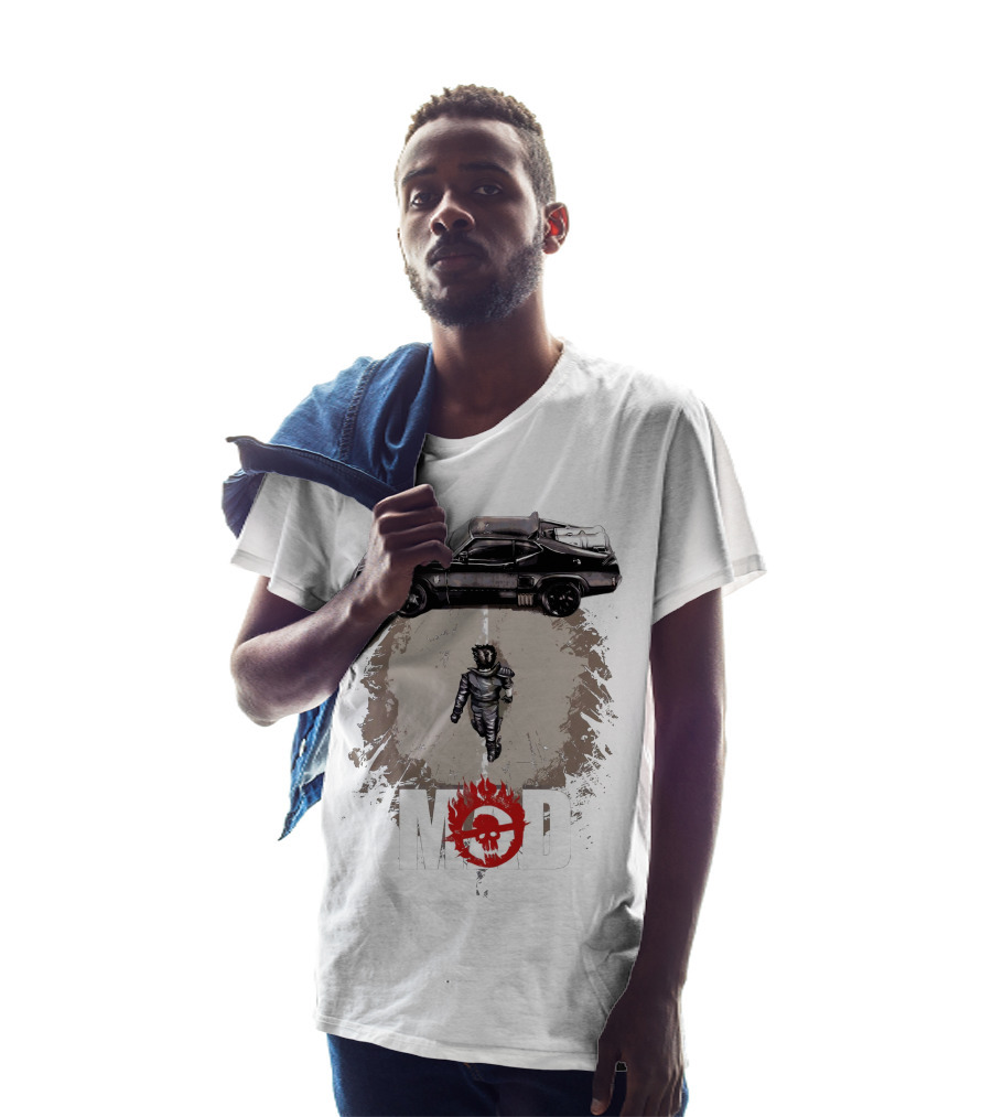 MDMX Mad Max Road Warrior Car Skull T-Shirt