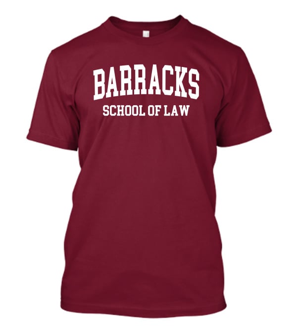 Barracks School Of Law T Glaxton KayakWolf T-Shirt