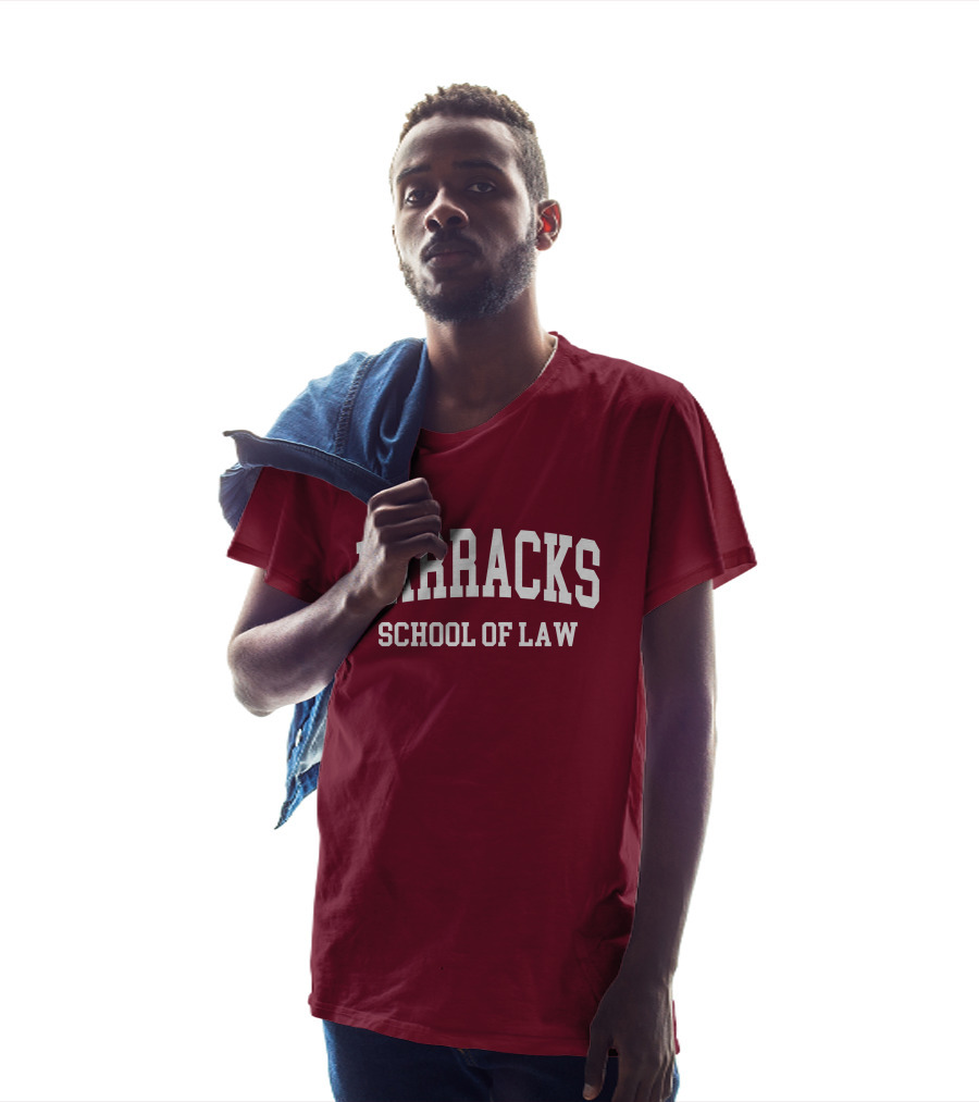Barracks School Of Law T Glaxton KayakWolf T-Shirt