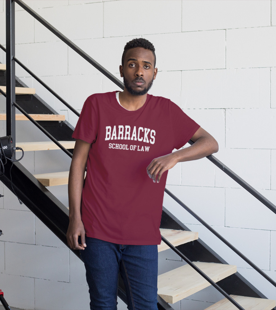 Barracks School Of Law T Glaxton KayakWolf T-Shirt