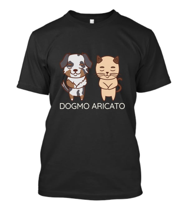 Dogmo Aricato Australian Shepherd Cat T-Shirt