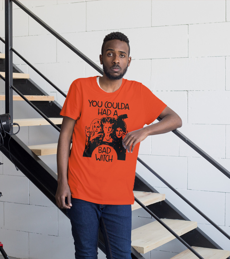 Hocus Pocus You Coulda Had A Bad Witch Sanderson Sisters Halloween Magic T-Shirt