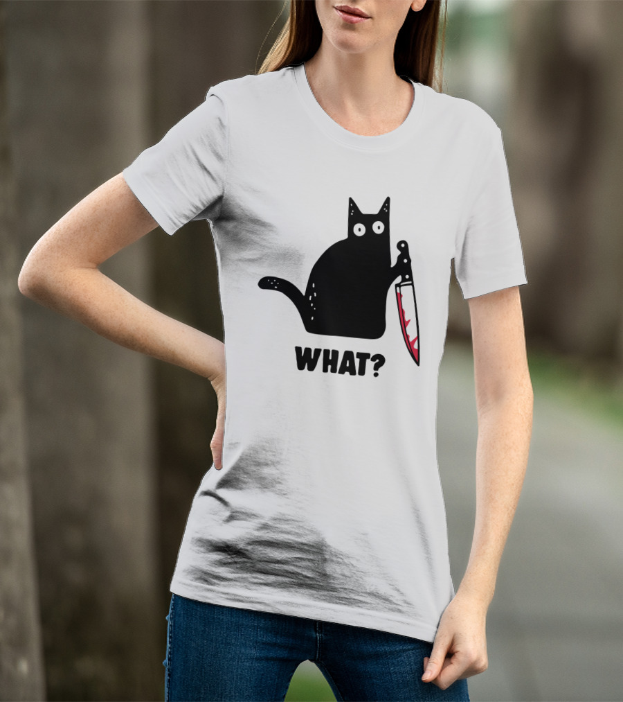 What Cat Knife T-Shirt