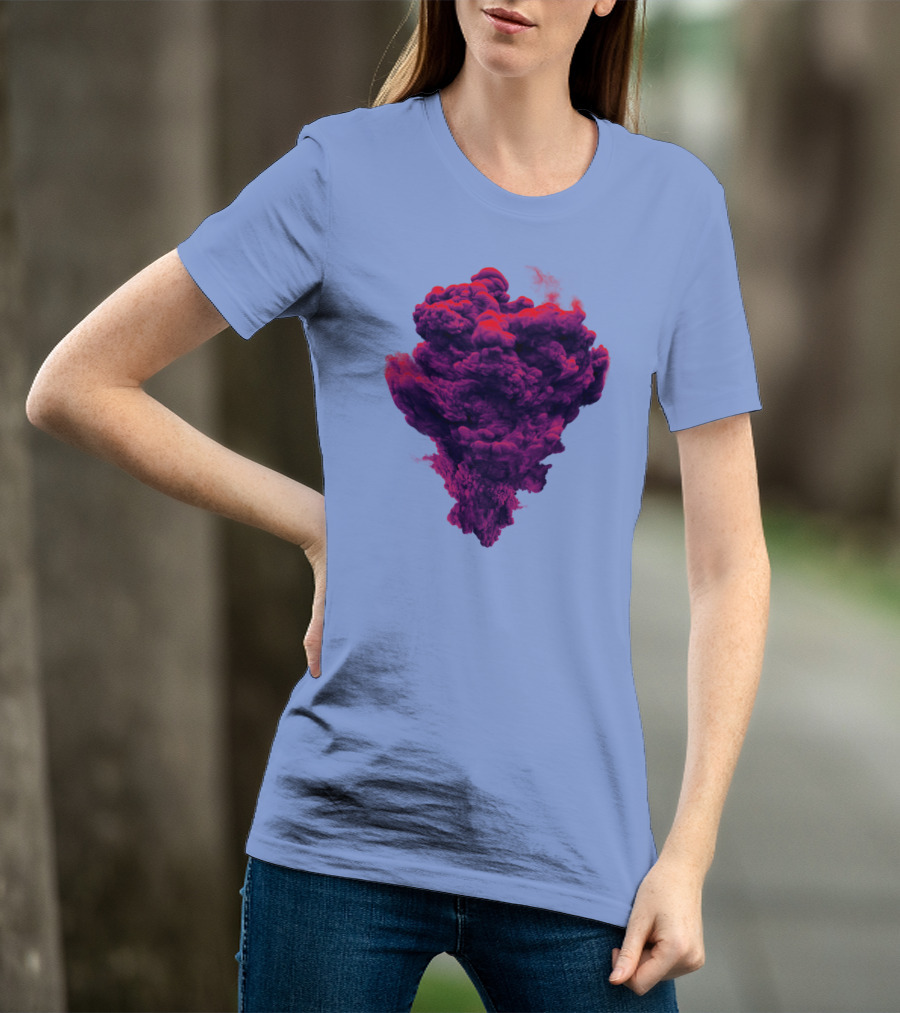 Mountain Smoke Vivid Explosion T-Shirt
