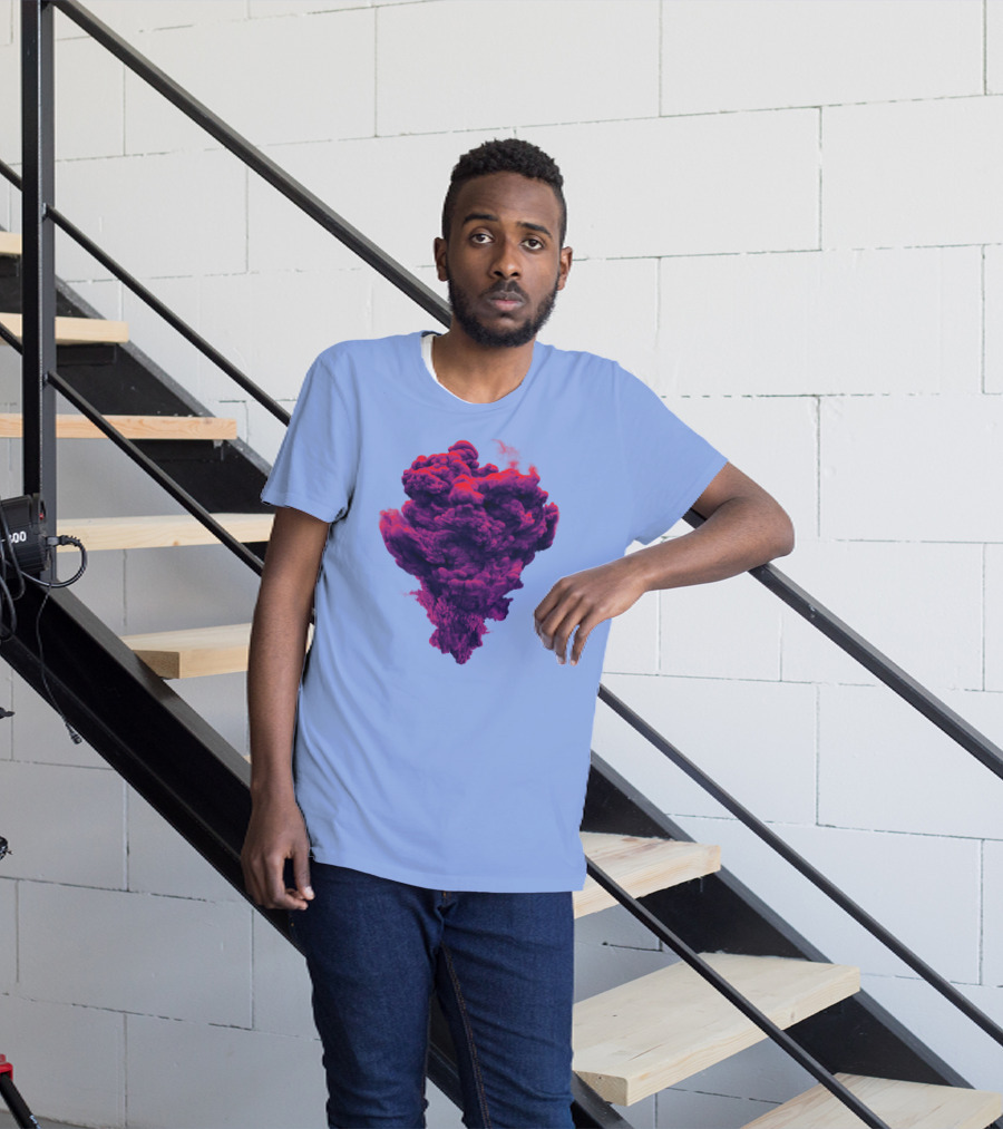 Mountain Smoke Vivid Explosion T-Shirt