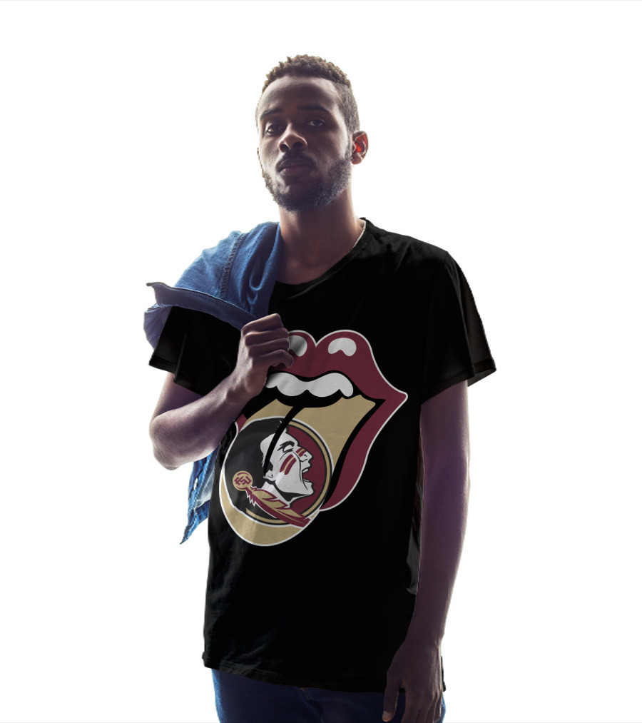 Fsu Seminoles Rolling Stones T-Shirt