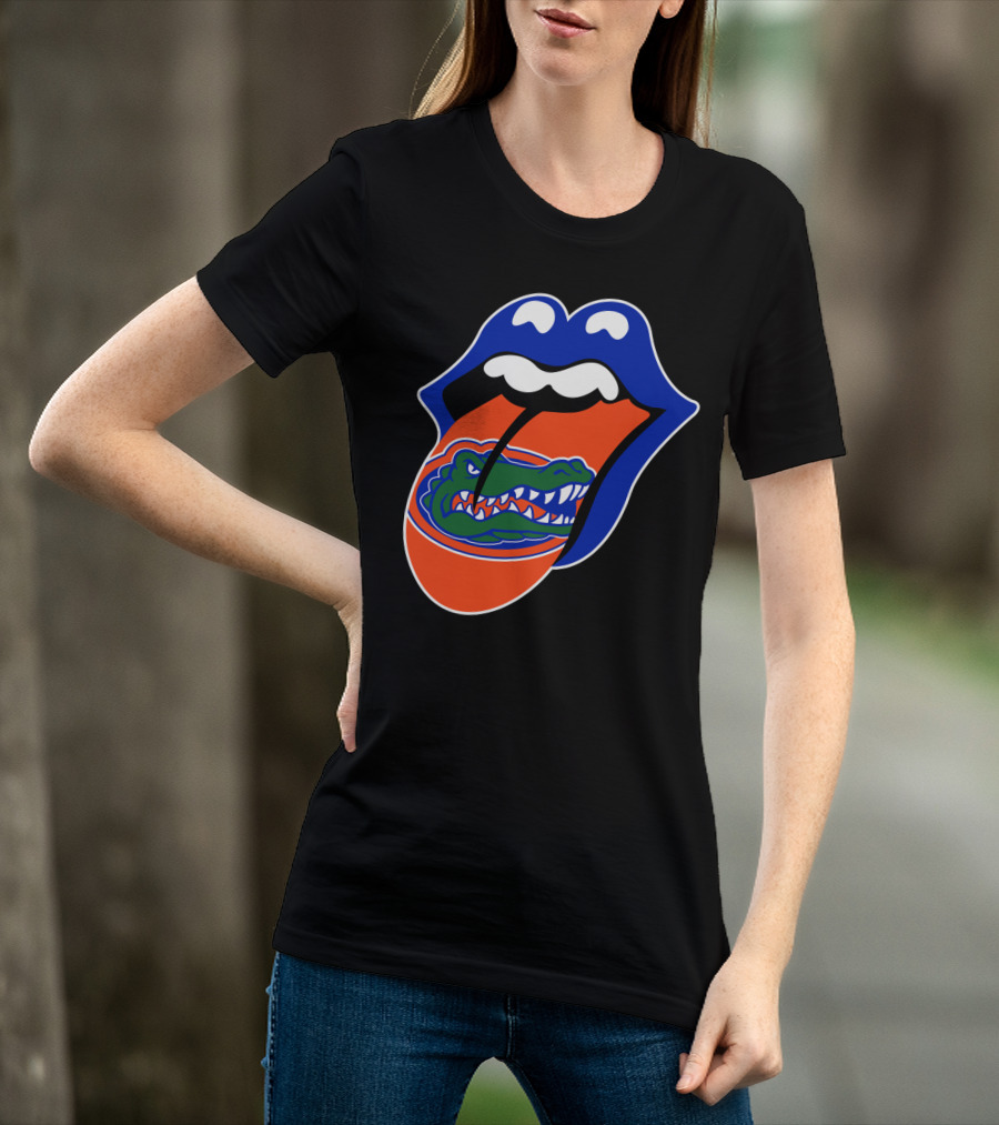 Rolling Stones Florida Gators Rolling Tongue T-Shirt