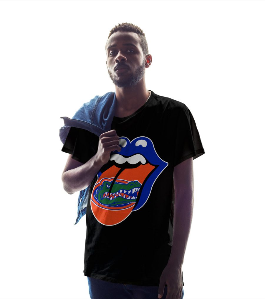 Rolling Stones Florida Gators Rolling Tongue T-Shirt