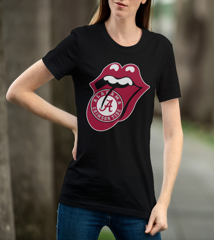 Alabama Crimson Tide Rt Edition Iconic Tongue T-Shirt