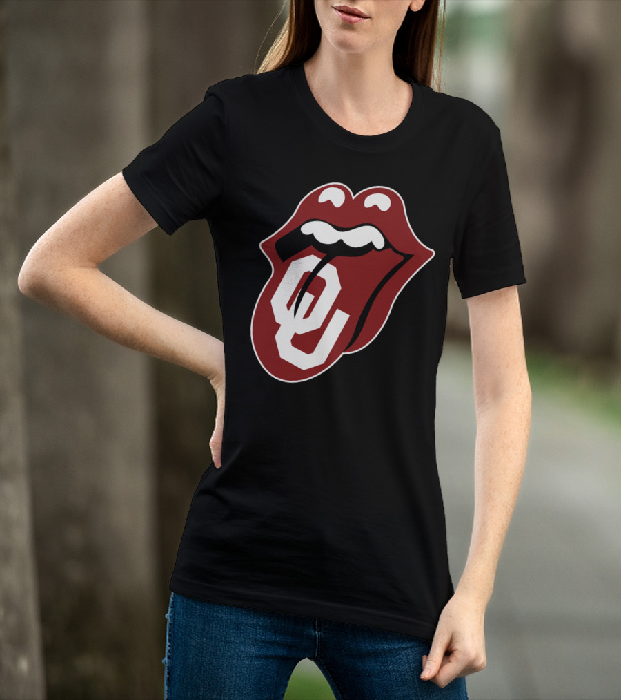 Oklahoma Sooners Rolling Stones T-Shirt