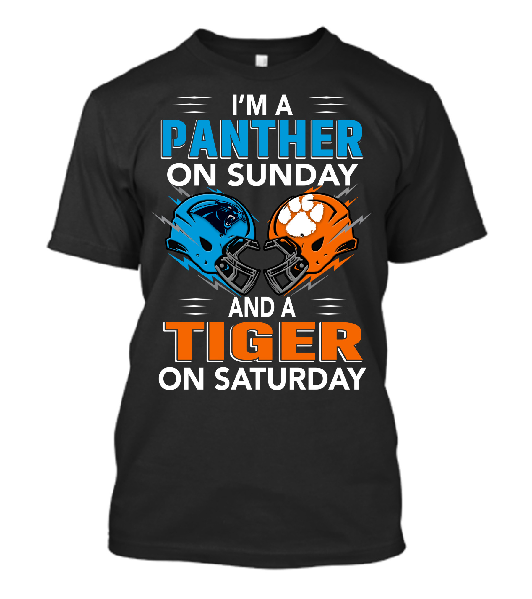 I'm A Panther On Sunday And A Tiger On Saturday T-Shirt