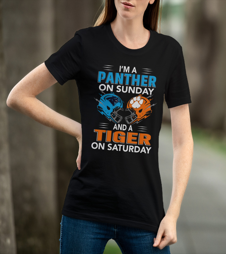 I'm A Panther On Sunday And A Tiger On Saturday T-Shirt