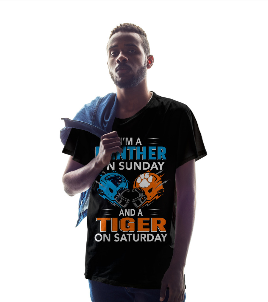 I'm A Panther On Sunday And A Tiger On Saturday T-Shirt