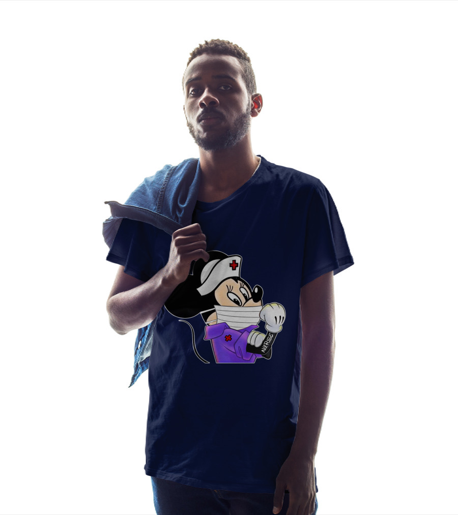 Minnie Nurse Strong Healthcare Worker T-Shirt