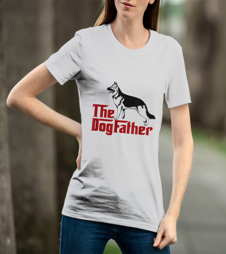 The Dogfather German Shepherd I Love My Pet Funny T-Shirt