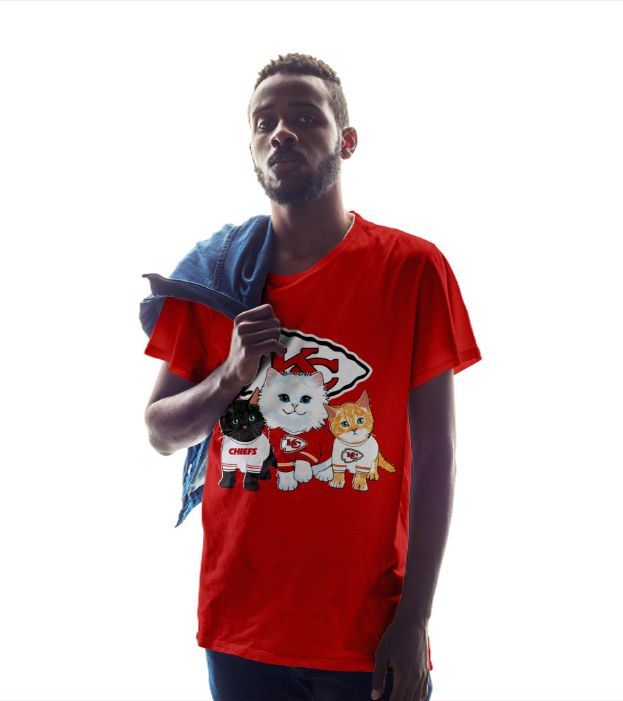 Kc Chiefs Cats T-Shirt