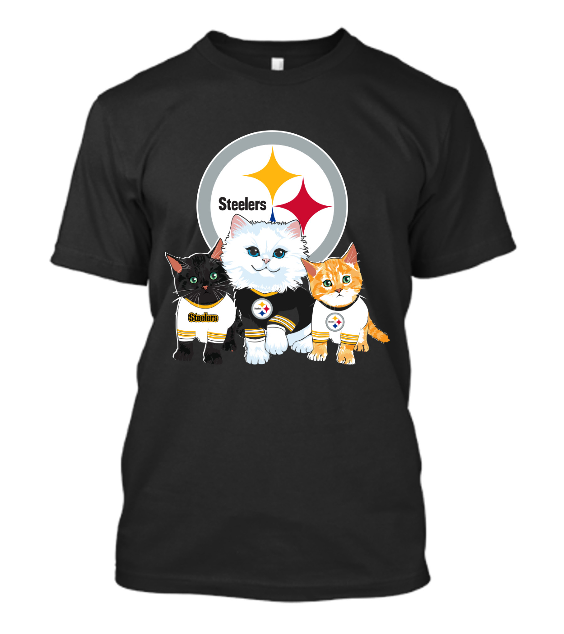 Steelers Cat T-Shirt