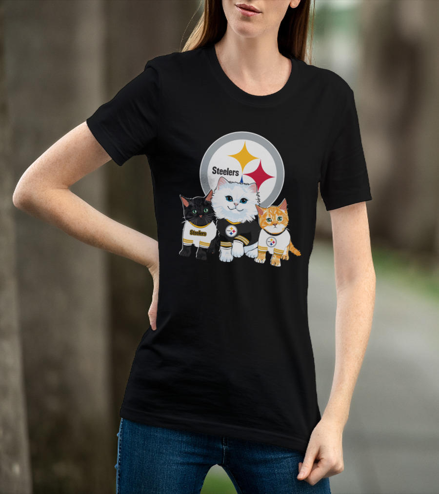 Steelers Cat T-Shirt