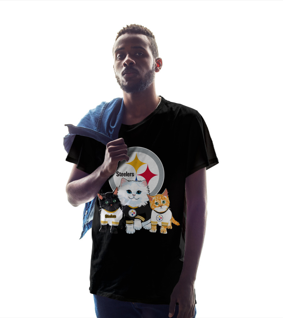 Steelers Cat T-Shirt