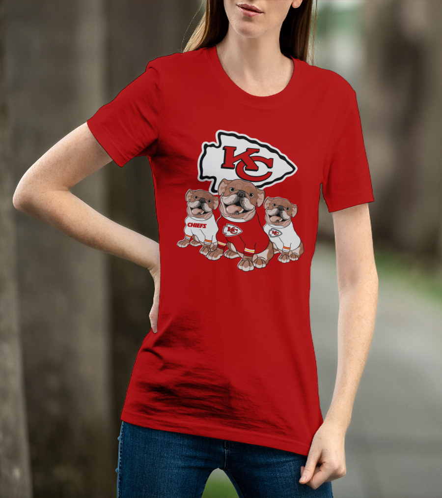 Kansas City Chiefs Bulldog T-Shirt